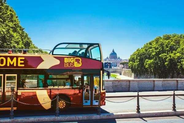 Rome 3-Hour Panoramic Hop-On Hop-Off Bus Tour