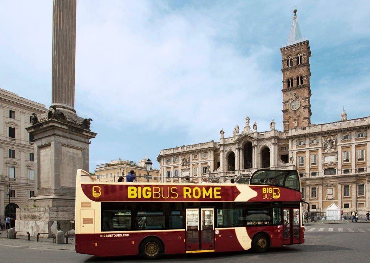 Rome: 48-Hour Hop-On Hop-Off Bus Tour with Audio Guide & Gelato